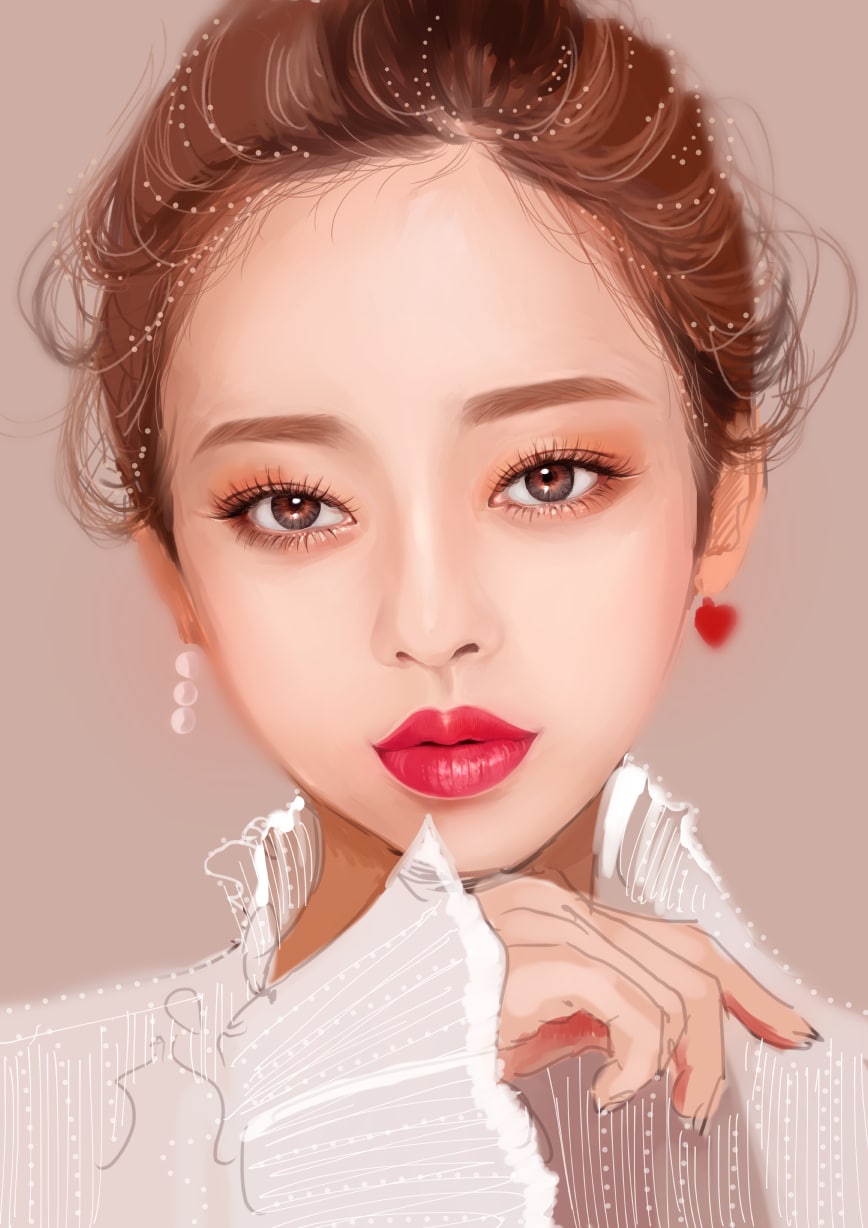 高品質な似顔絵イラスト描きます 自分や友人へのギフトの他、好きな芸能人をアートとしても イメージ9