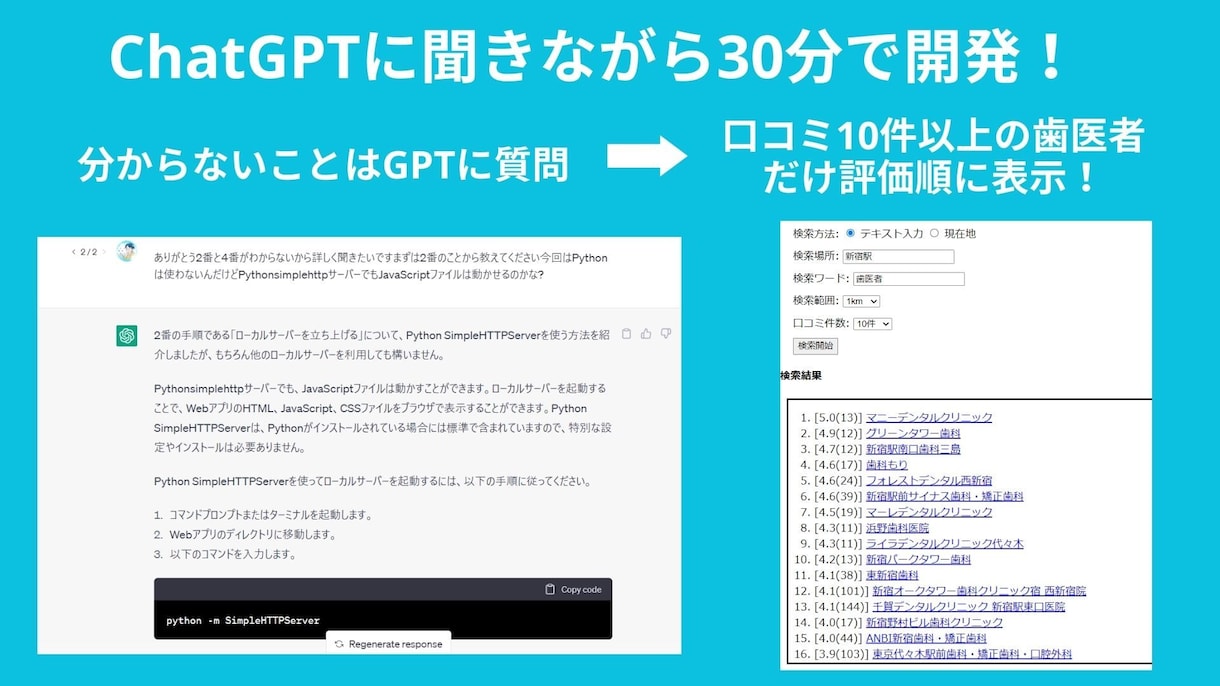 ChatGPTの使い方をマンツーマンでお伝えします 具体的な使用事例を元にしたオーダーメイド講座 イメージ8