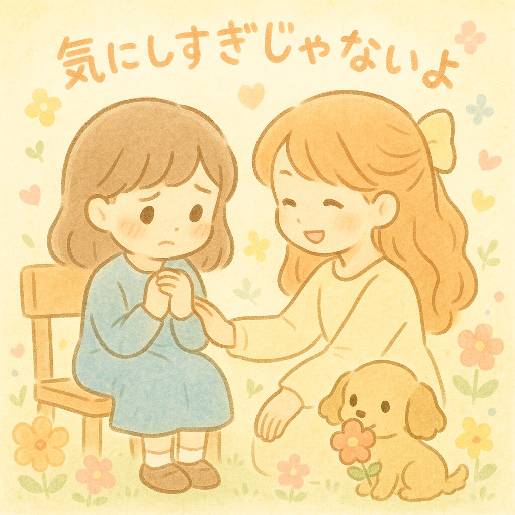 気にしすぎだよって言われたくない！解決します 私はそんなこと思わないよ！一緒に話そう！ イメージ1
