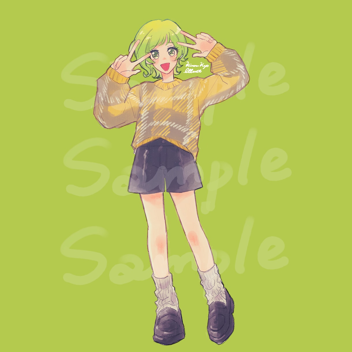 レトロでポップなやわらかいタッチのイラスト描きます 絵本のような温かみのあるイラストをお届けします。 イメージ7