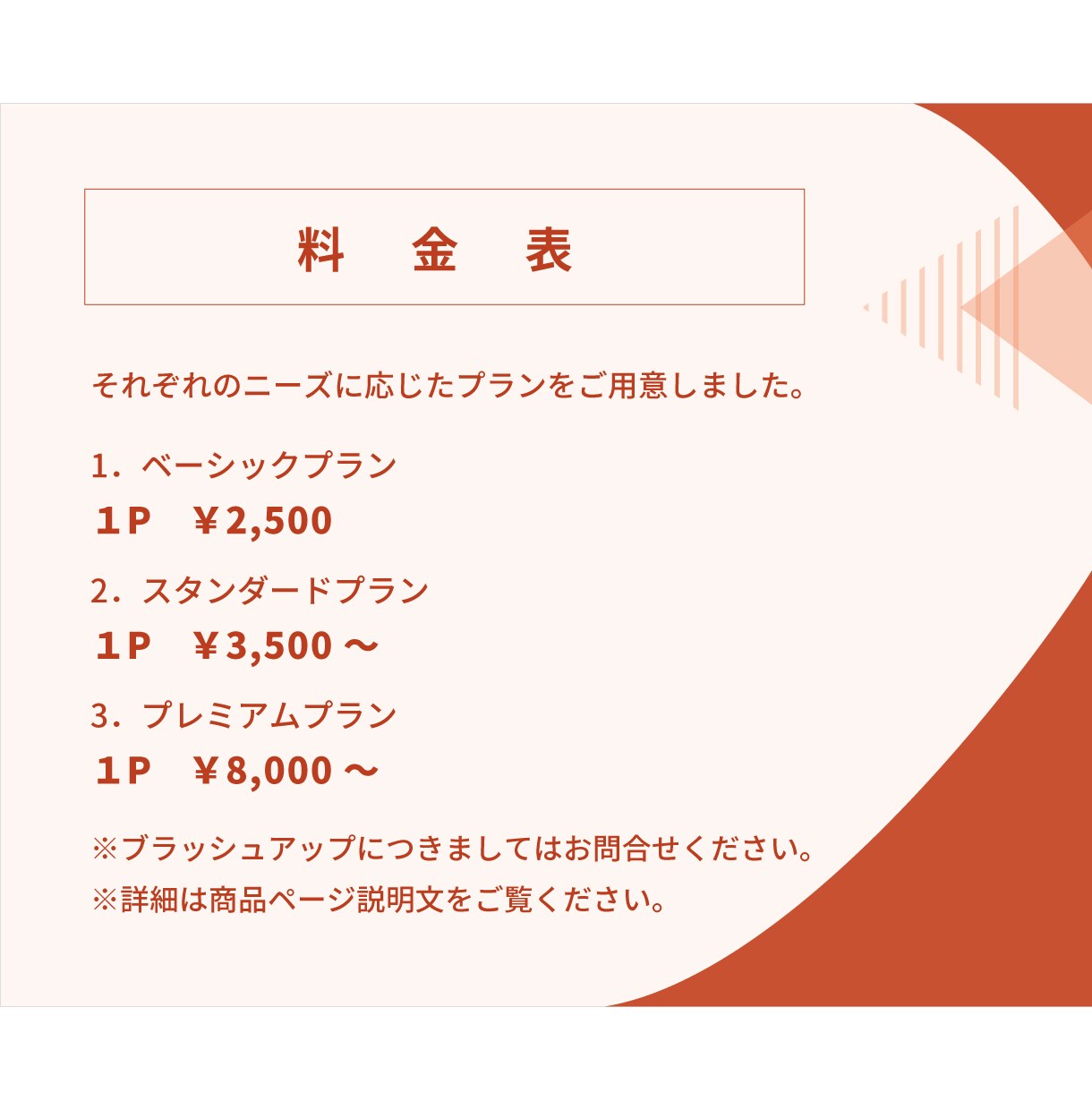 プロにお任せ 伝わるパワポ資料の作成をします ニーズによって選べる料金プラン イメージ4