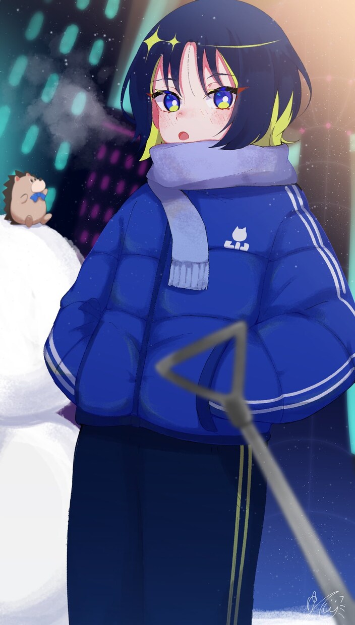 歌ってみたやSNSアイコン用イラスト描きます 線画や色使いが魅力的でアンニュイな女の子描くのが得意です！ イメージ8