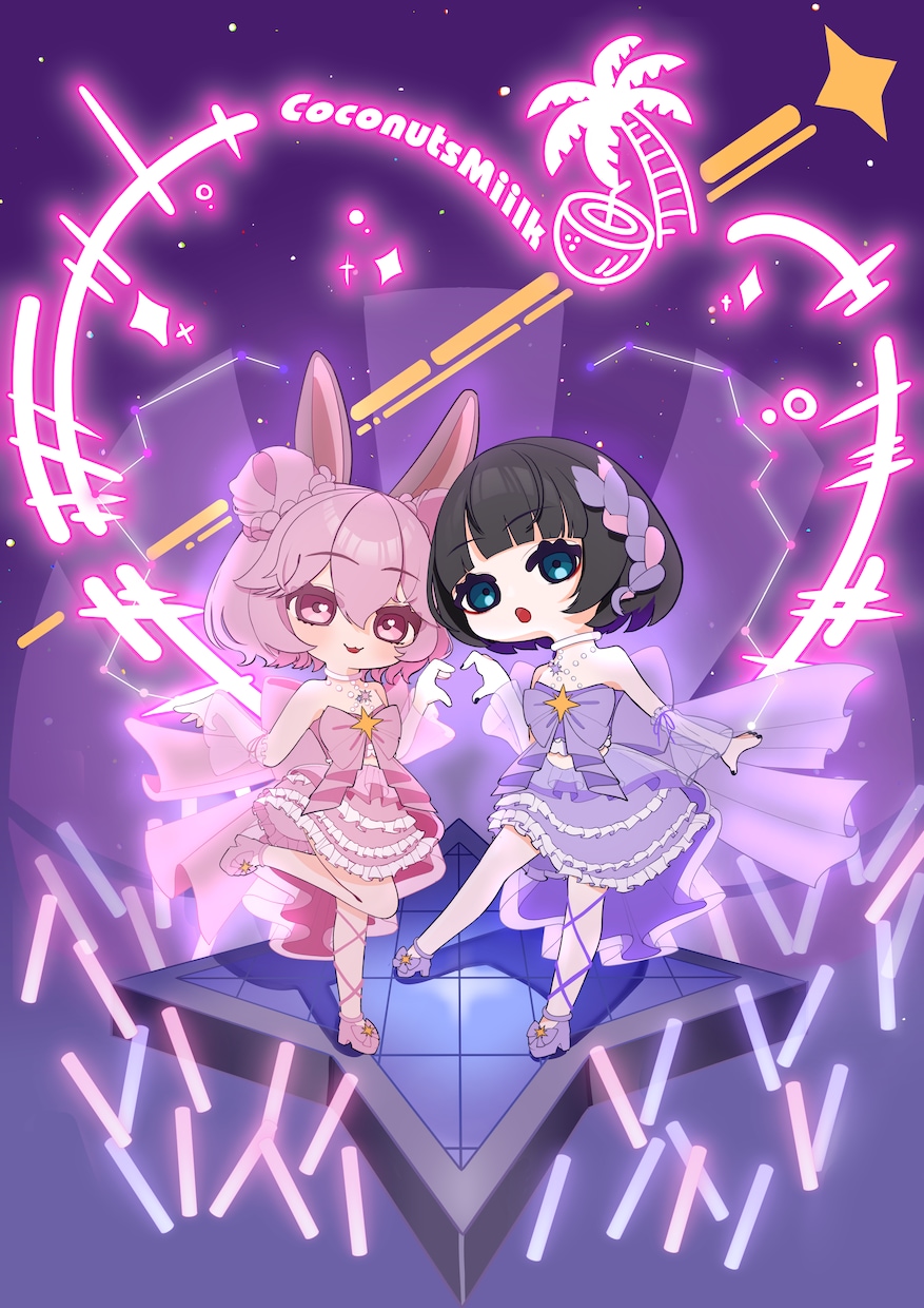 ご希望のイラストを描きます アイコン、サムネイル、配信画面用など イラストを作成します！ イメージ2