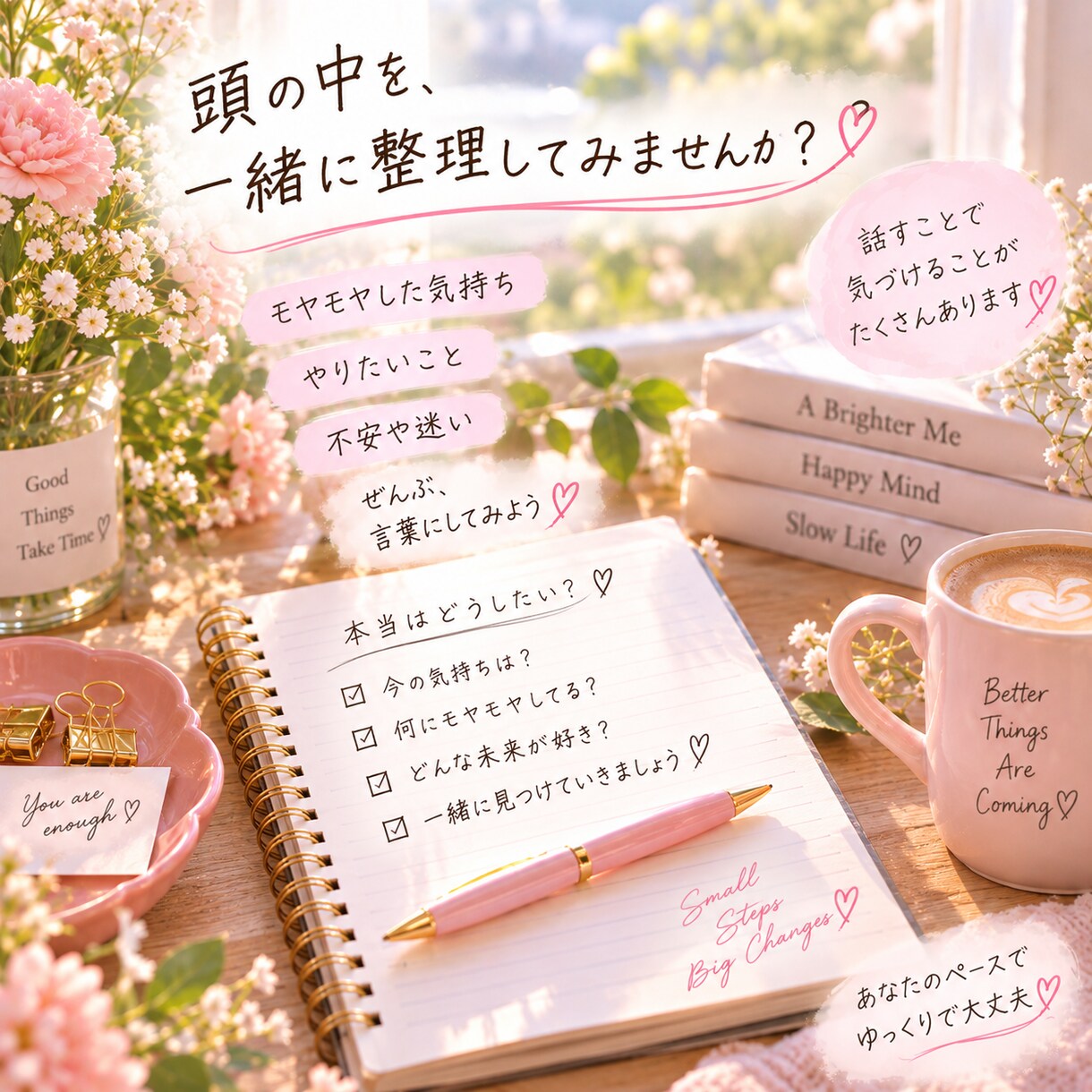 引き寄せのための本当の望み探します あなたの「本当はこうしたい」を見つけます イメージ2