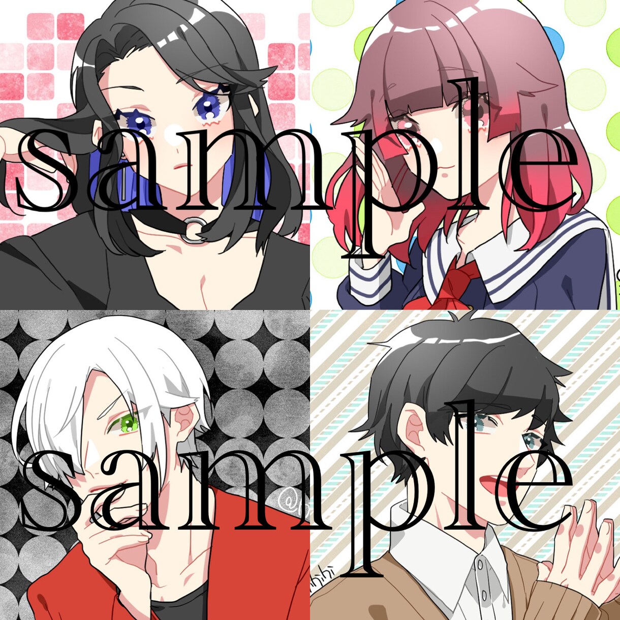 イラスト描きます SNS等で使用するアイコンやヘッダーを描きます イメージ3
