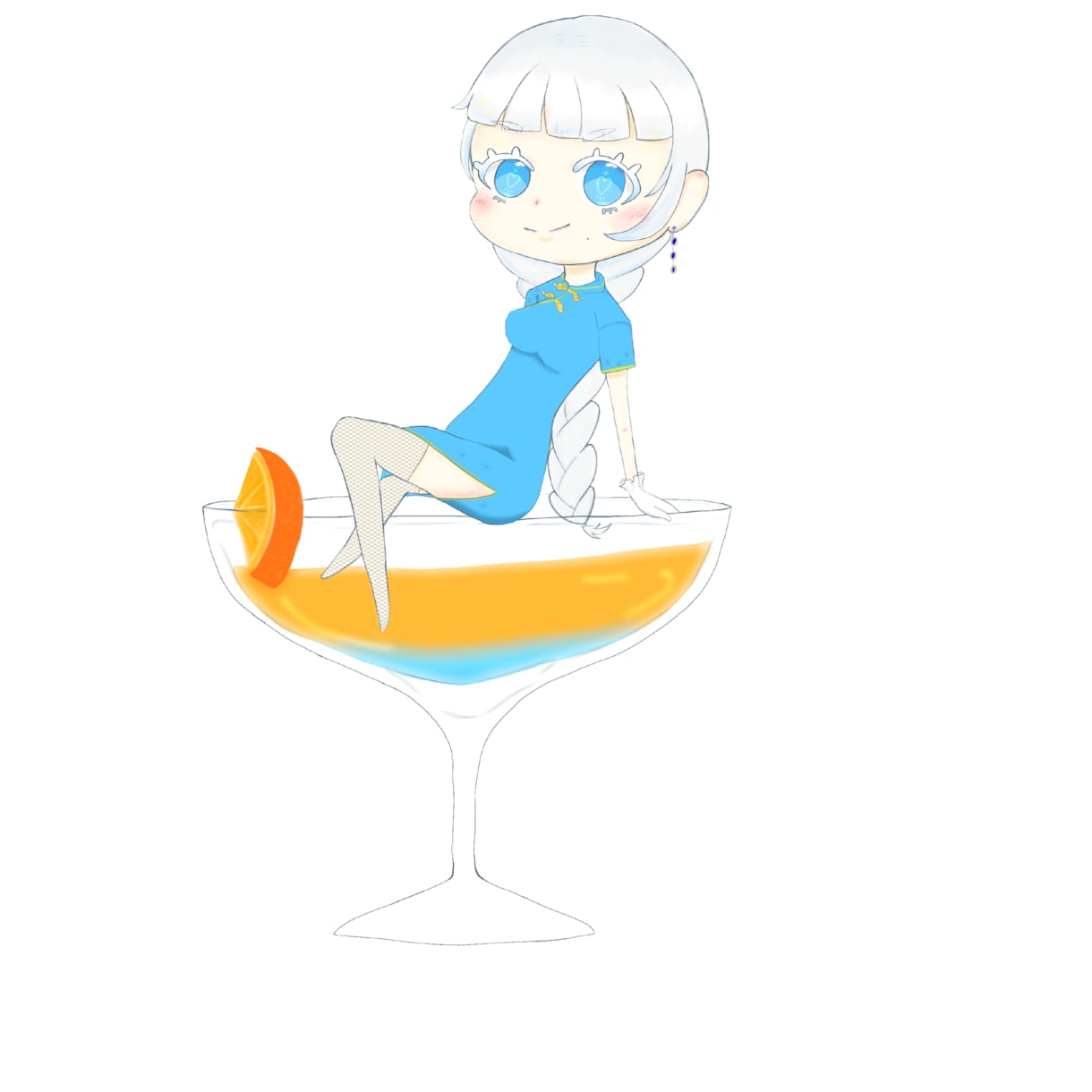 ミニキャライラスト描きます おめめが特徴的なアナタだけのキャラクターをお描きします！ イメージ3
