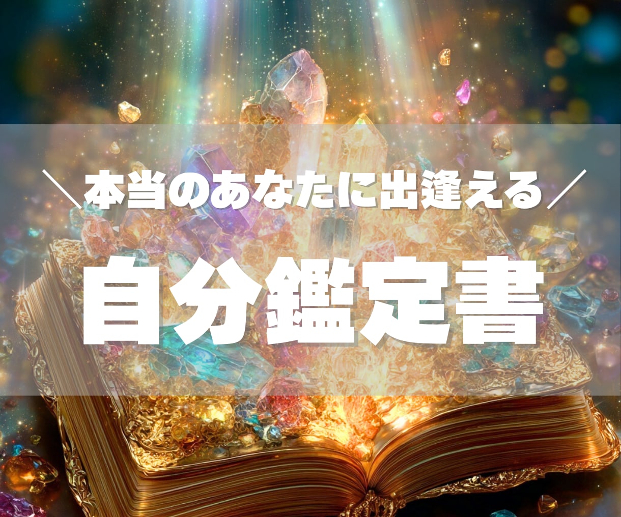 本当のあなたに出逢える「自分鑑定書」作成します ― あなたという存在の“取扱説明書” ― イメージ1