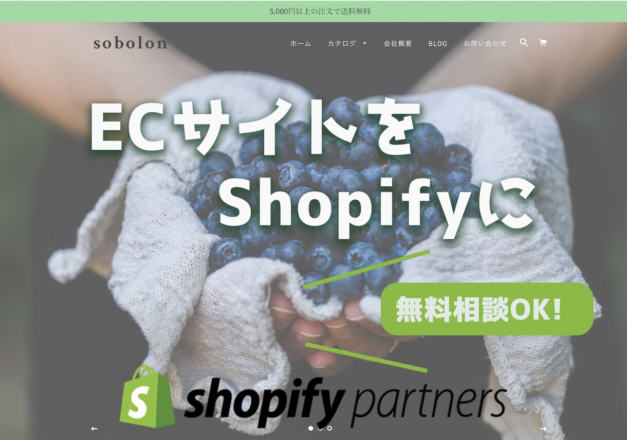 売り上げに繋げる【先着1名】ECサイトを制作します 簡単に決済のできるshopifyで売り上げに繋げましょう。 イメージ2