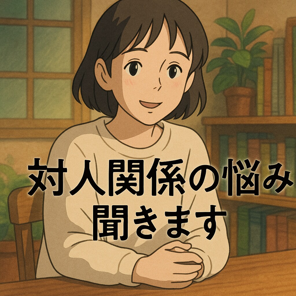 友人関係の悩みを丁寧にお聞きします 元教師×現キャリアアドバイザーが真剣に向き合います イメージ1