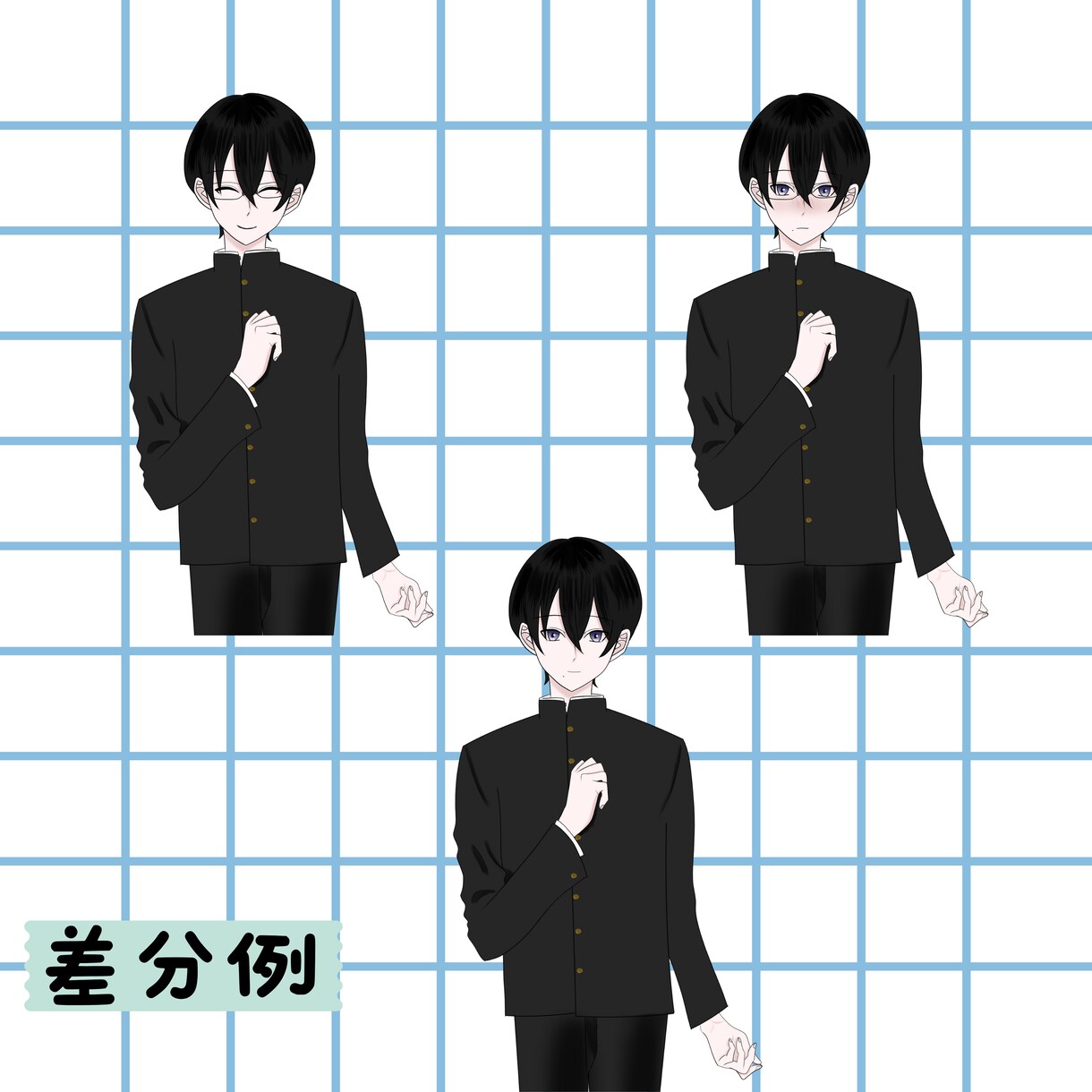 立ち絵制作致します TRPG立ち絵作成、全身立ち絵 イメージ3