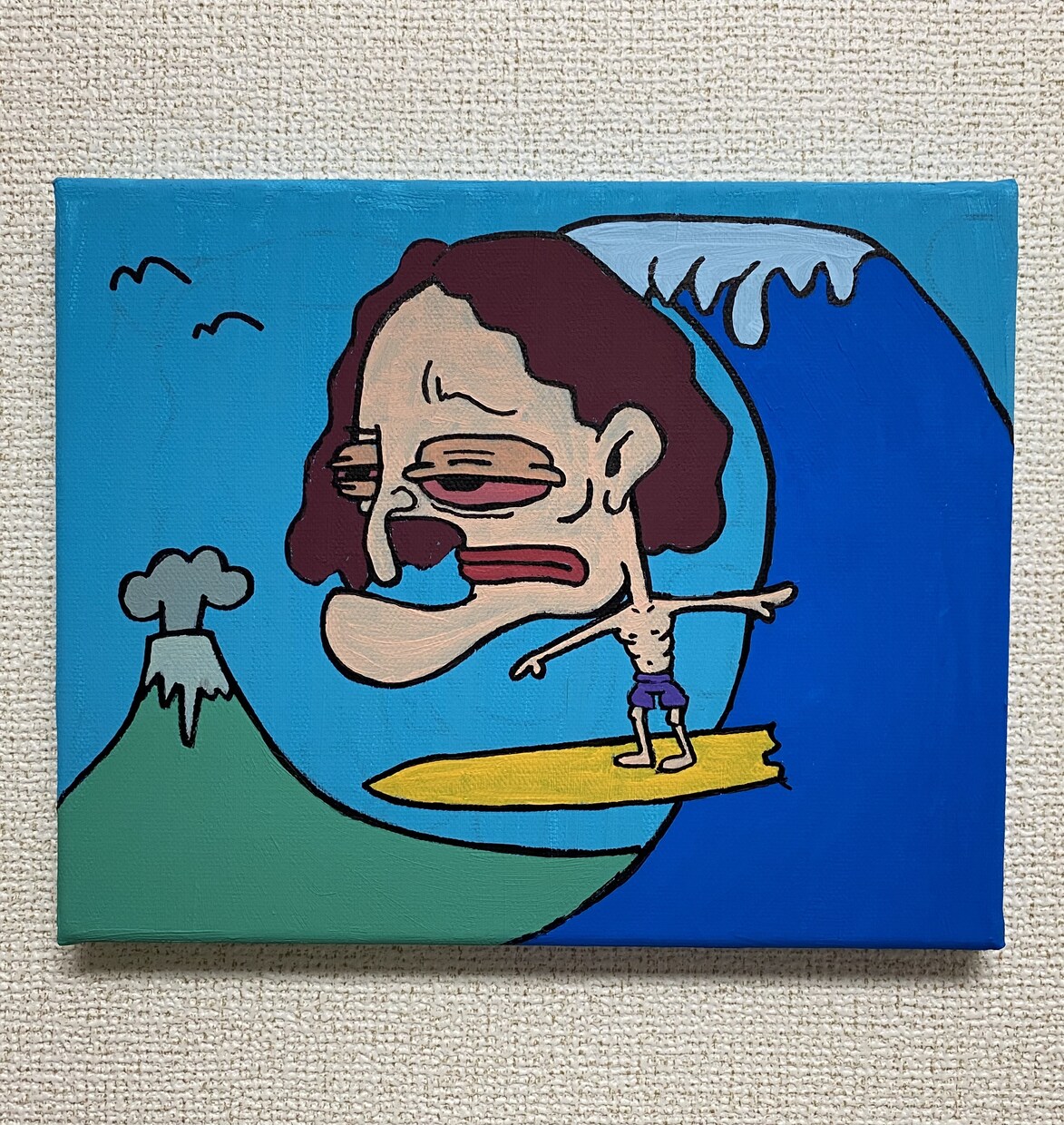 部屋にポツンと飾る奇妙な絵を提供します メッセージも何もない、感じ方は購入者の自分次第の絵 イメージ8