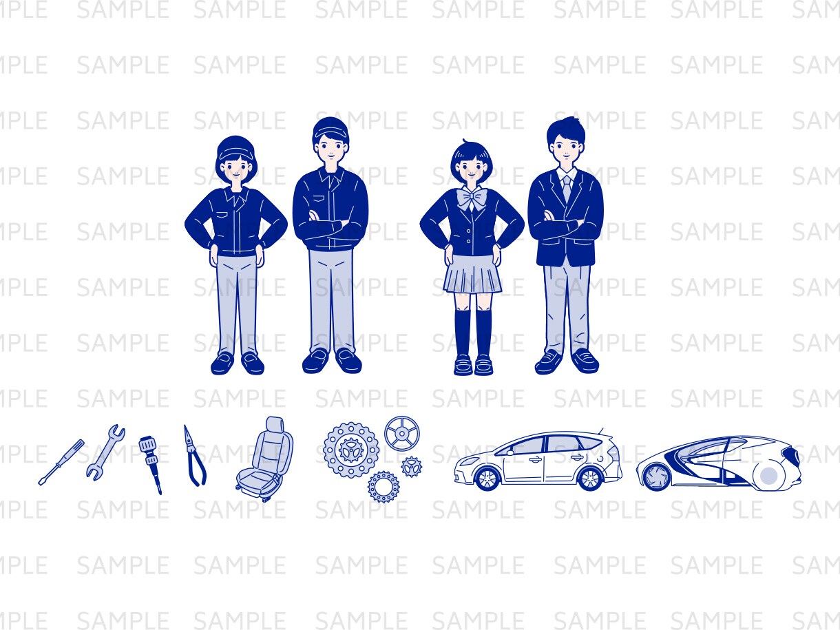 商用1点からOK★POPでお洒落なイラスト承ります 有名企業案件の実績あり♪経歴15年のイラストレーター対応♪ イメージ5