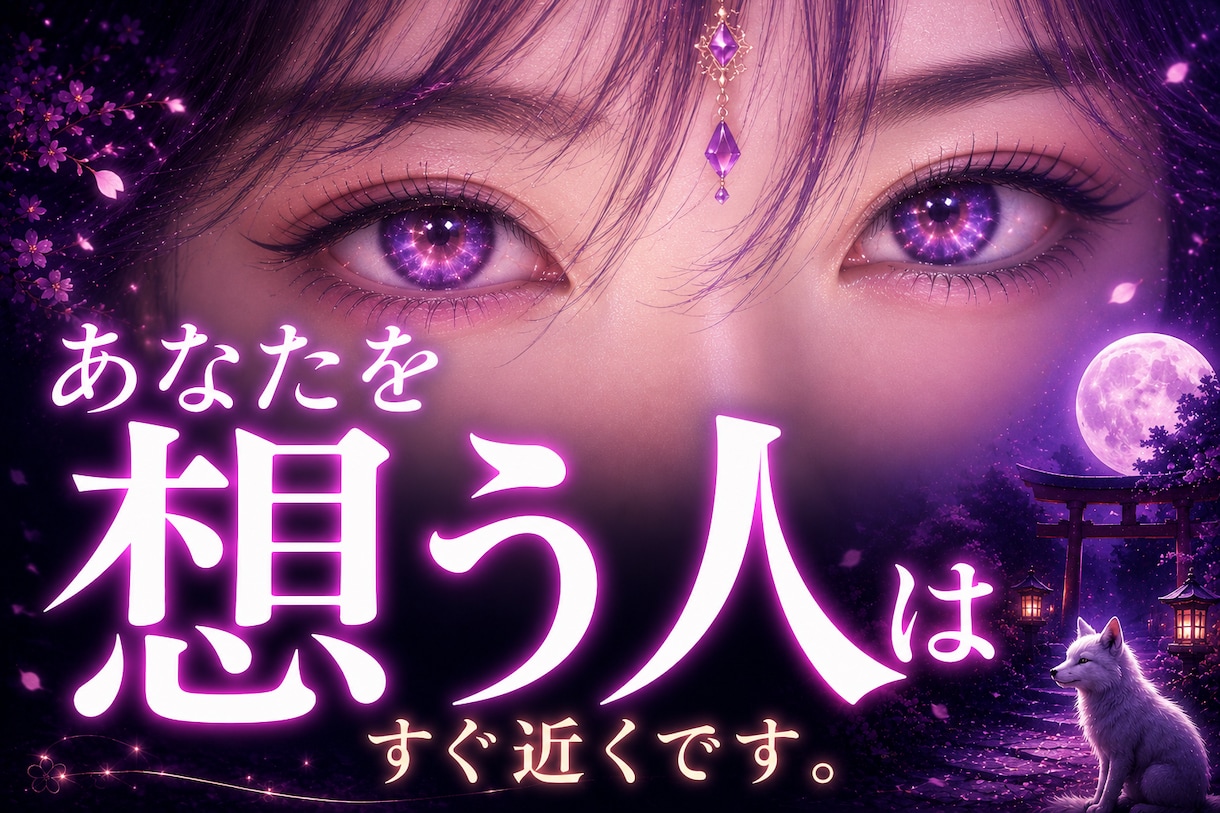 実はあなたを好きな人はいます◆特徴を霊視します あなたを想う人の本音とご縁の流れを読み解きます イメージ1