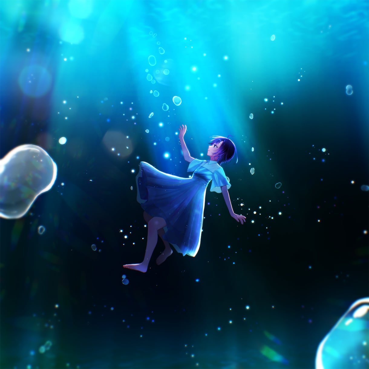 綺麗な星空のイラストを描きます 様々なところで使える星空や空がメインのイラストを描きます。 イメージ7