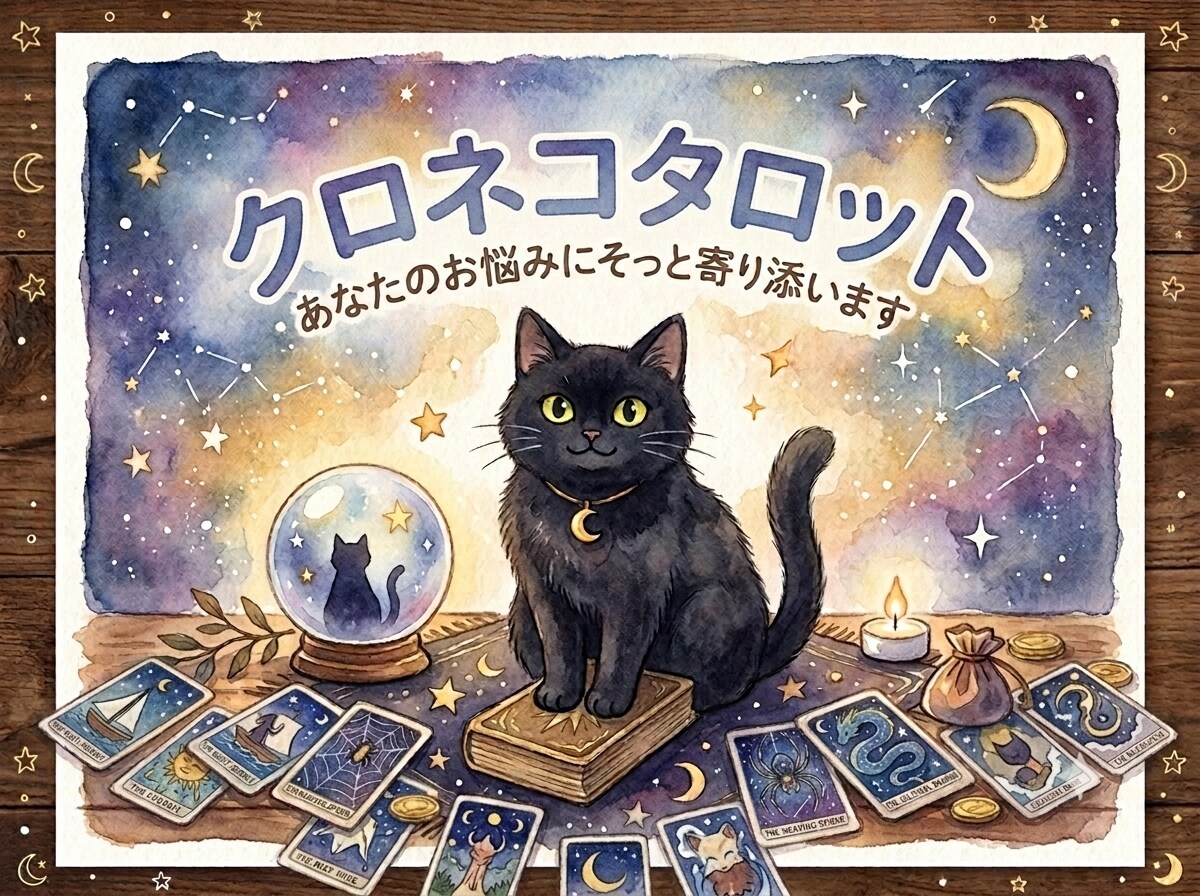 ワンコイン♪お悩み１つタロットで占います モヤモヤを整理するヒントをタロットで読み解きます イメージ1