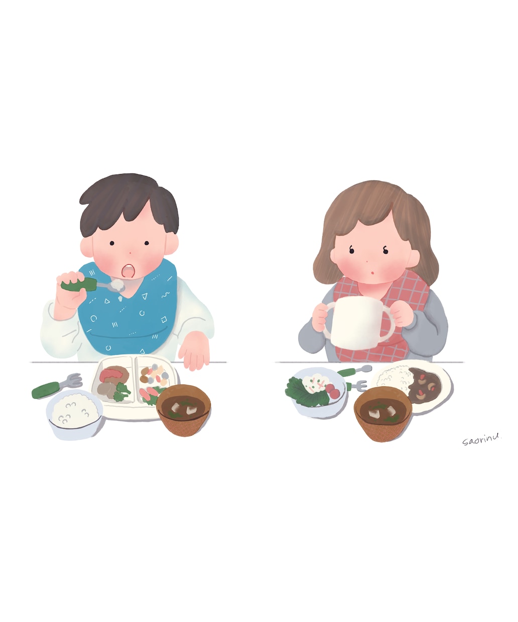育児・保育のイラスト描きます 保育園・幼稚園などに使える挿し絵・シチュエーションイラスト イメージ2