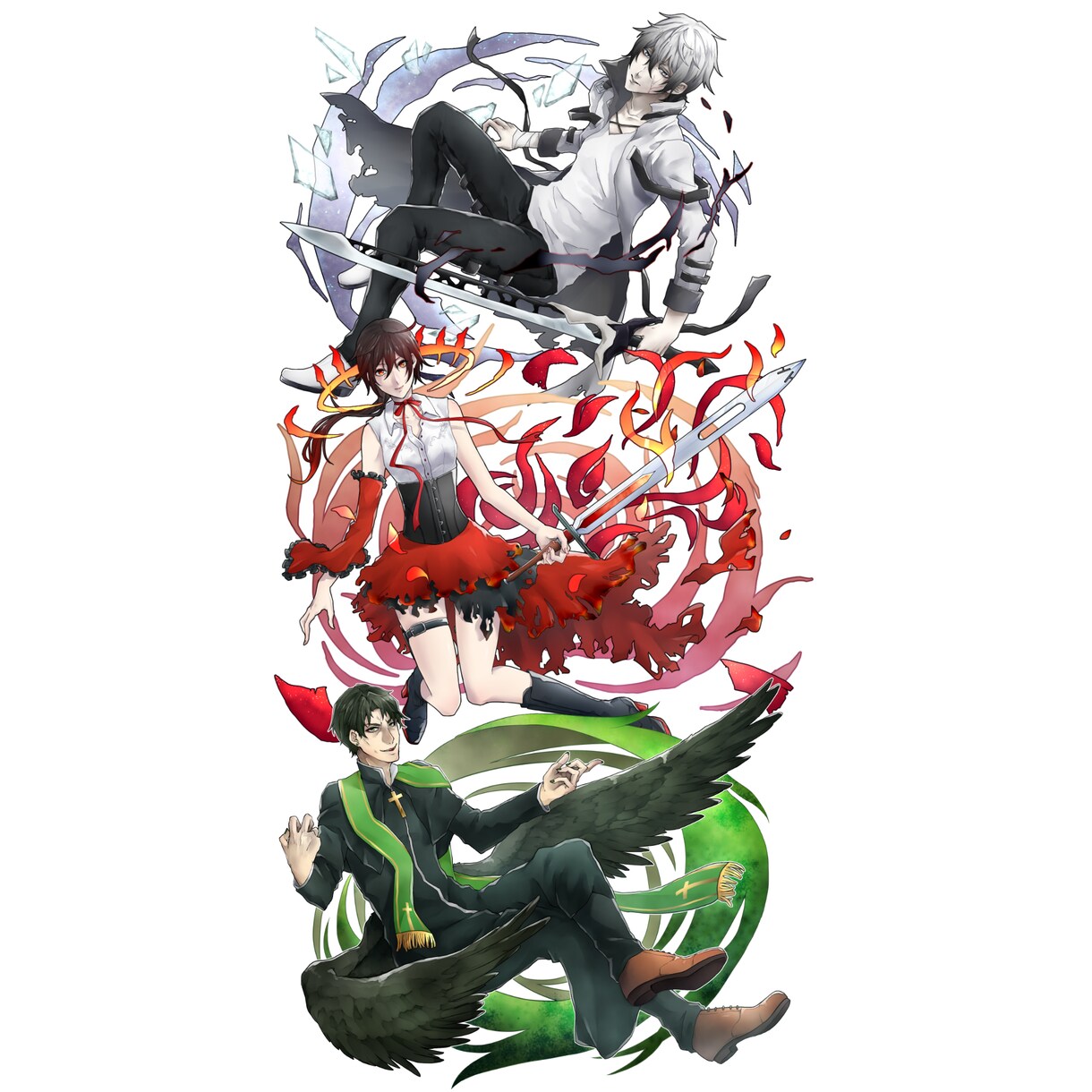 雰囲気のあるイラストお描きします ヘッダー、MV、表紙などに使える1枚絵 イメージ9