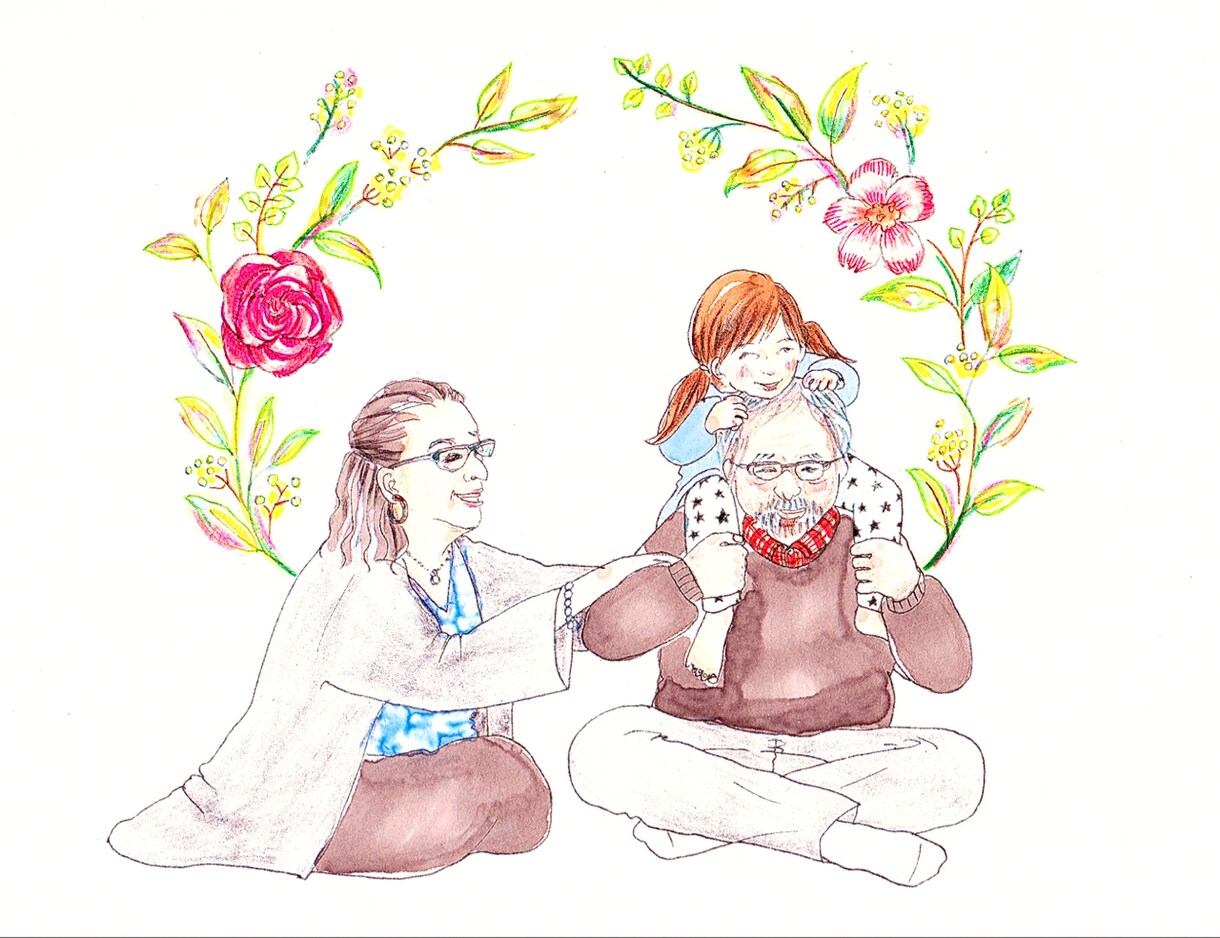 やさしいタッチで♪理想の似顔絵描きます 写真に撮れない想いや記念を、イラストにして残しませんか？♪ イメージ3