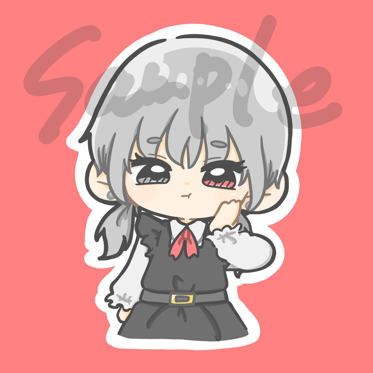 アイコンやグッズに使えるゆるいイラスト描きます 商用利用OK◎ゆるっとした似顔絵、キャラクター得意です！ イメージ6