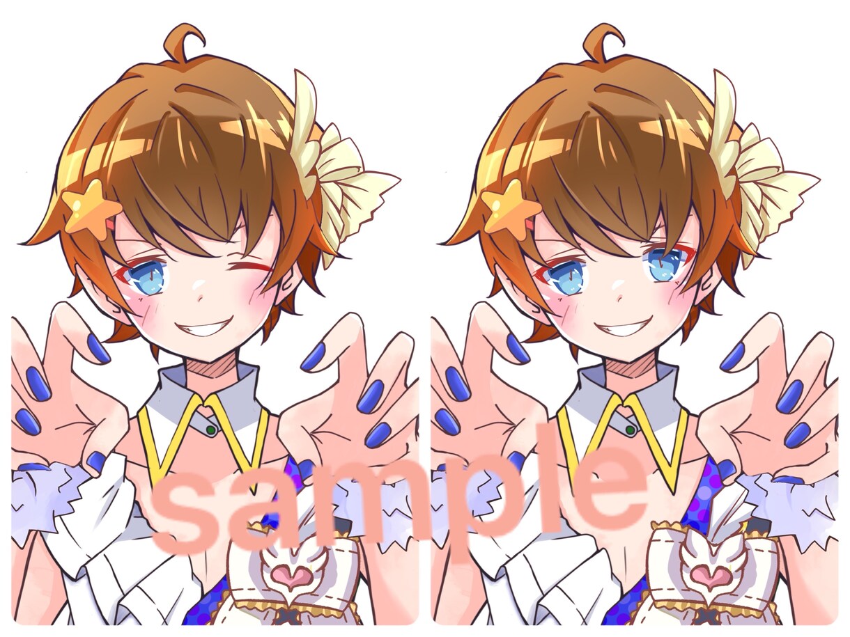可愛いカッコイイ！商用可！イラスト制作します SNSや動画で映える、魅力たっぷりの立ち絵をご提供 イメージ7