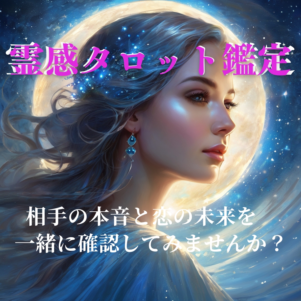 恋愛の不安や迷いを霊感タロットで読み解きます 恋愛の不安や迷いを霊感タロットで優しく紐解きます イメージ1