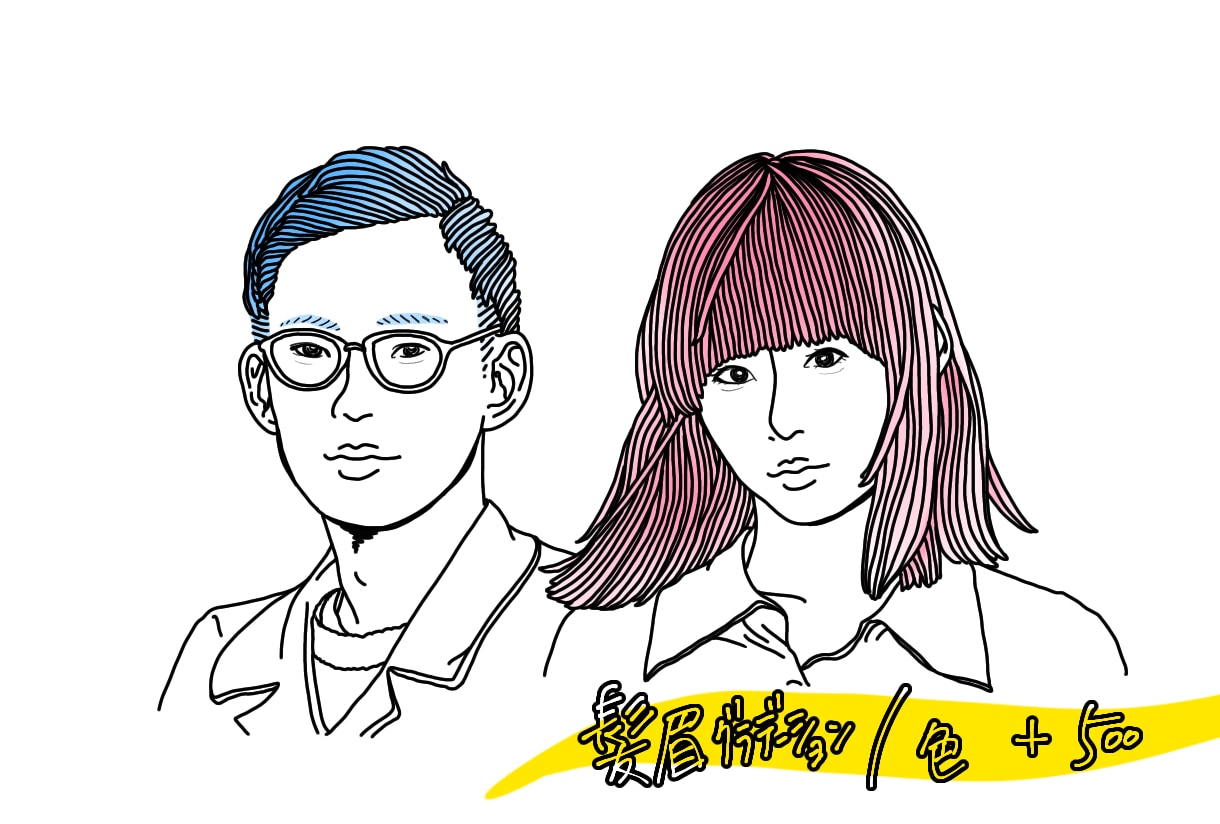 おしゃれでエモい似顔絵をご提供します 色付け、文字入れ、他オプション多数ご用意しております！ イメージ6