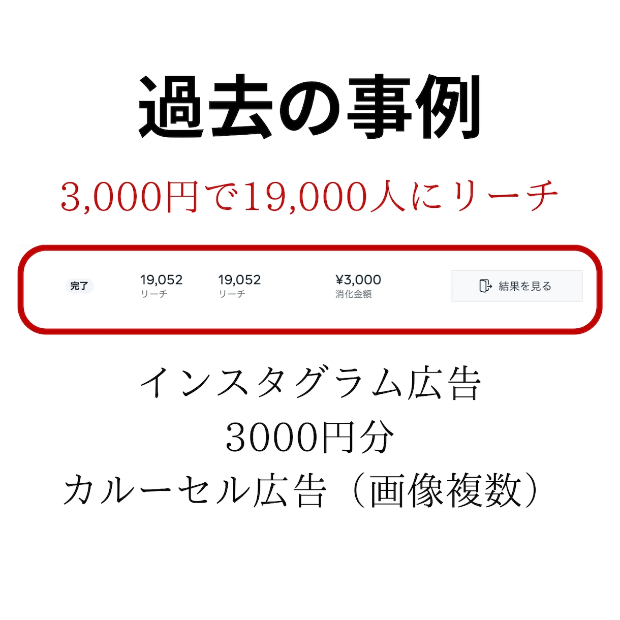インスタ広告の運用を代行ます ターゲットに合わせて少額で効率的な広告を運用 イメージ2
