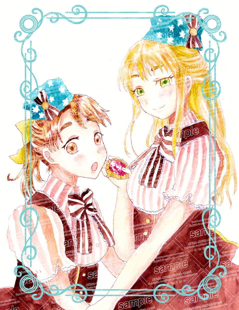お手頃価格でイラストを描きます 一枚絵もアイコンも、アナログもOK。4〜10日で納品します イメージ6