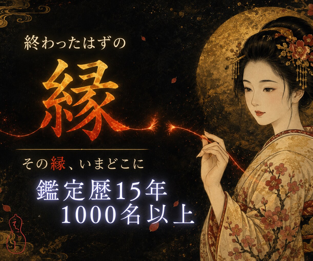 復縁の縁が今どこにあるか視ます もう終わったのか、まだ続いているのか。縁の今を視ます イメージ1