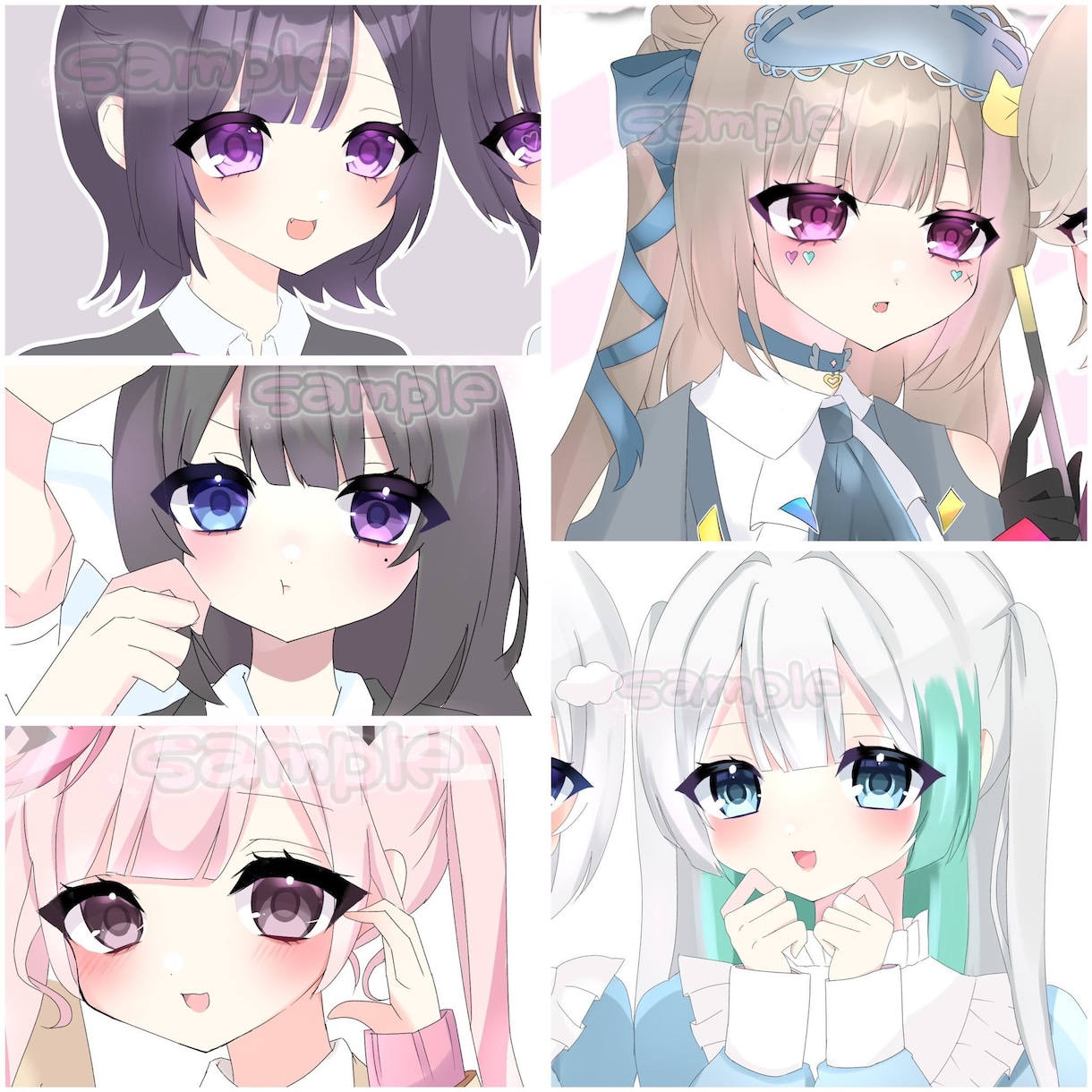 夢絵やアイコンイラスト描きます かわいくて、ご満足して頂けるようなイラスト制作致します イメージ2