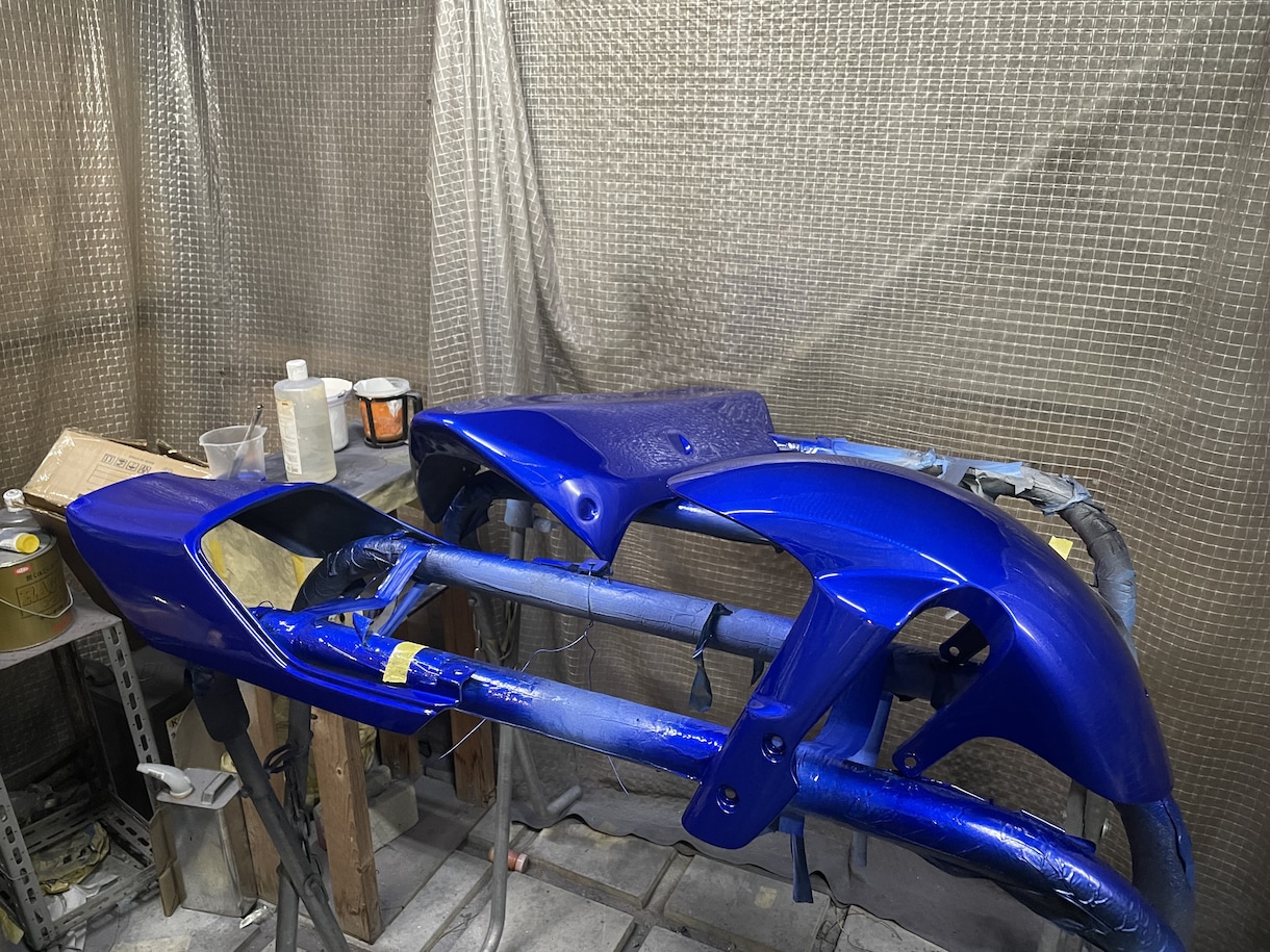 バイクの外装・タンク、なんでも塗装します 職人が仕上げる、艶と質感のリフレッシュ イメージ2