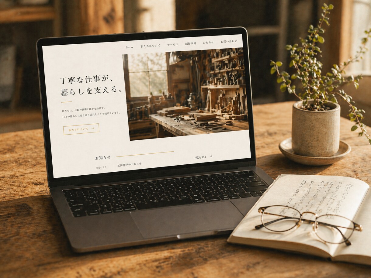 想いが伝わるホームページ、言葉から作ります 打ち合わせゼロ、文章で聴きます。想いを言葉にする制作サービス イメージ4