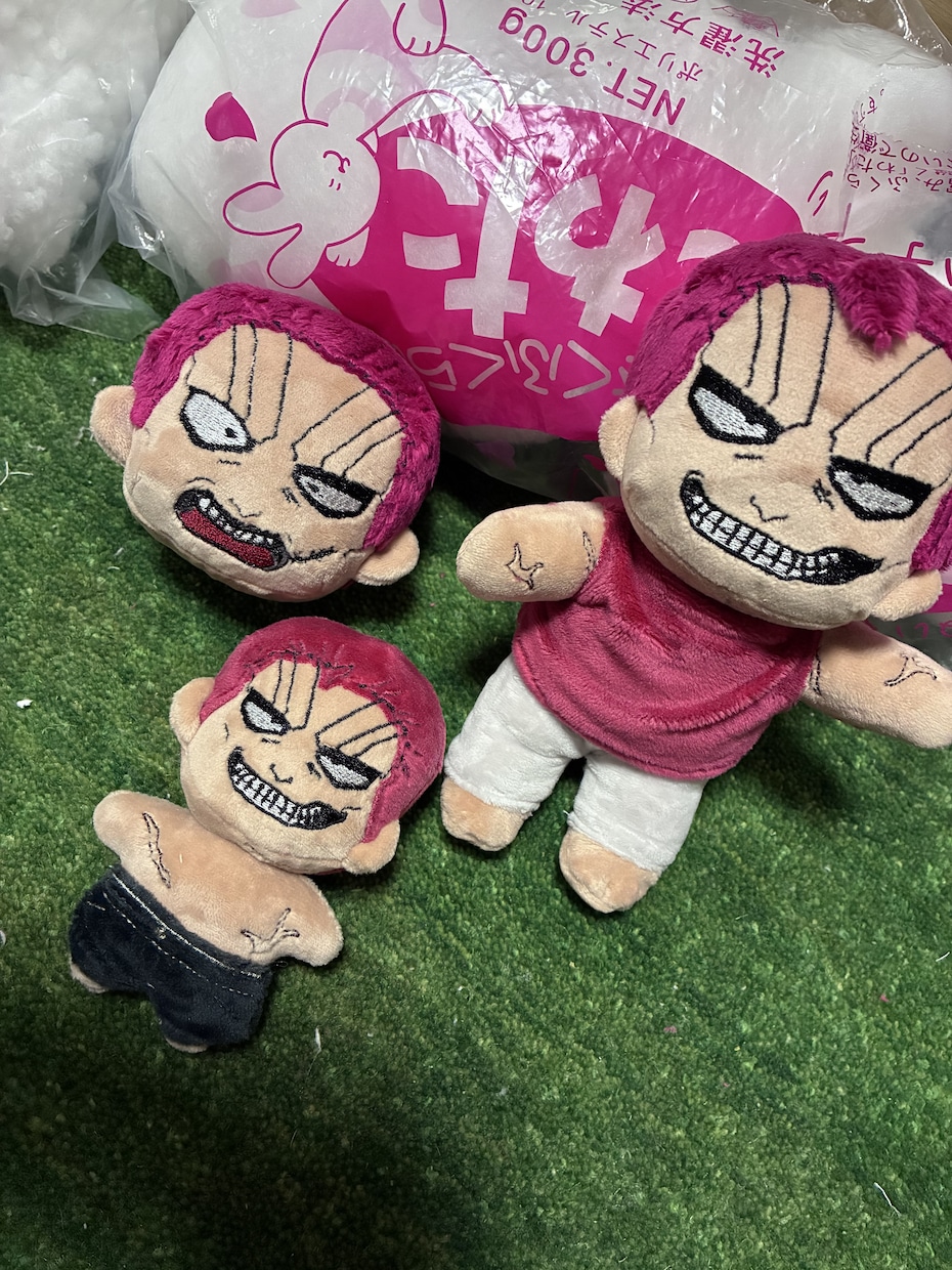 推し！？自分？をオリジナルぬいぐるみにしてみます デザイン。刺繍、縫製は工業ミシンで。 イメージ6