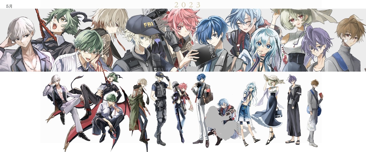 SNSアイコン、TRPG立ち絵描きます 様々な雰囲気に対応！あなたのイメージに近づけます！ イメージ3