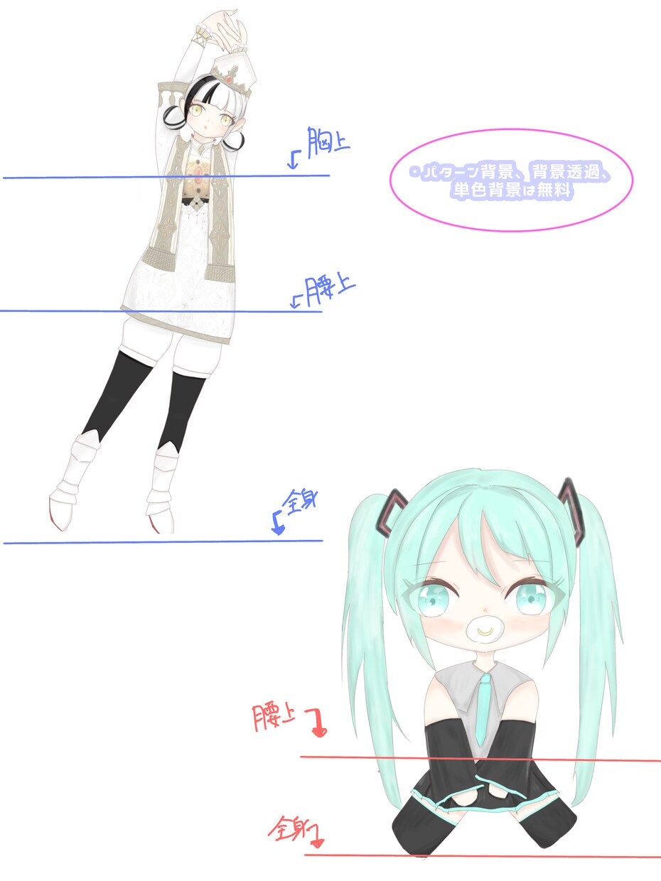 ふんわり可愛いイラスト制作致します 低価格でふんわり可愛い絵柄なイラストをお描きします イメージ3