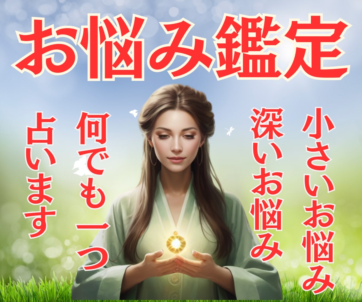 お悩み鑑定｜小さいお悩み、大きいお悩み１つ占います 人間関係・お金・仕事・将来・家族・恋愛・・ご相談ください イメージ1
