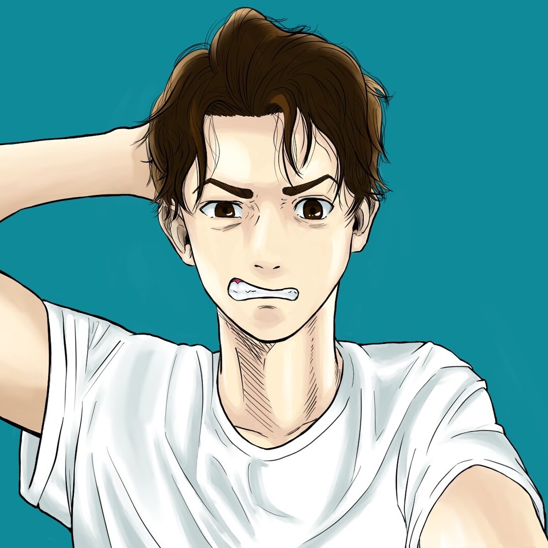 アイコン制作受け付けております SNSアイコン正方形のイラスト イメージ1