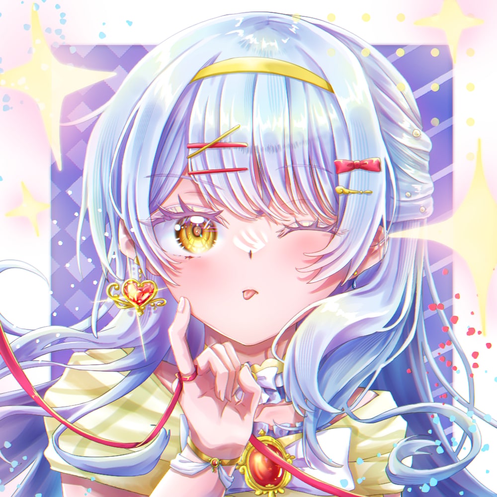 女の子のアイコン用イラストを描きます 綺麗で可愛いイラストを作成します！ イメージ1