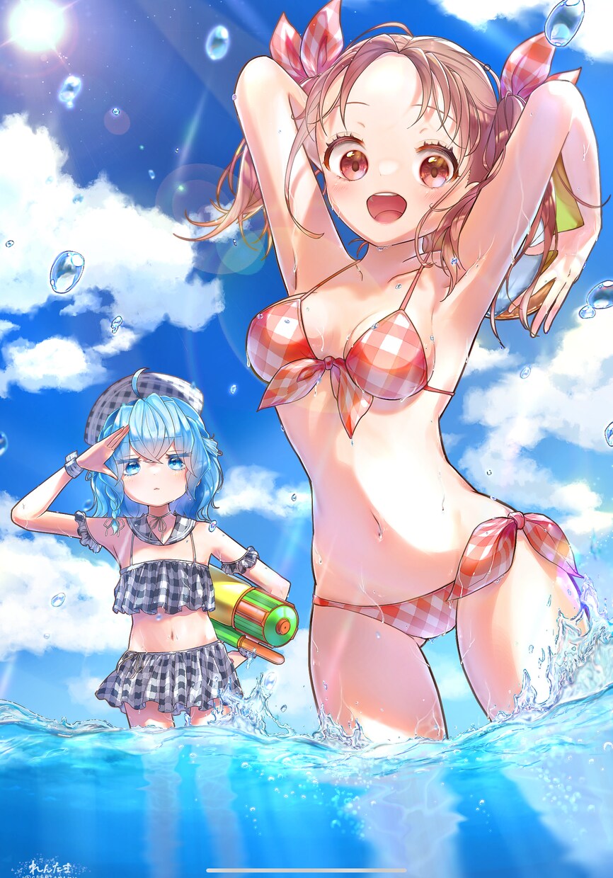 サムネ、グッズに！一枚絵からちびキャラまで描きます 割引可！ゆるふわからセクシーな女の子まで承ります♡ イメージ6