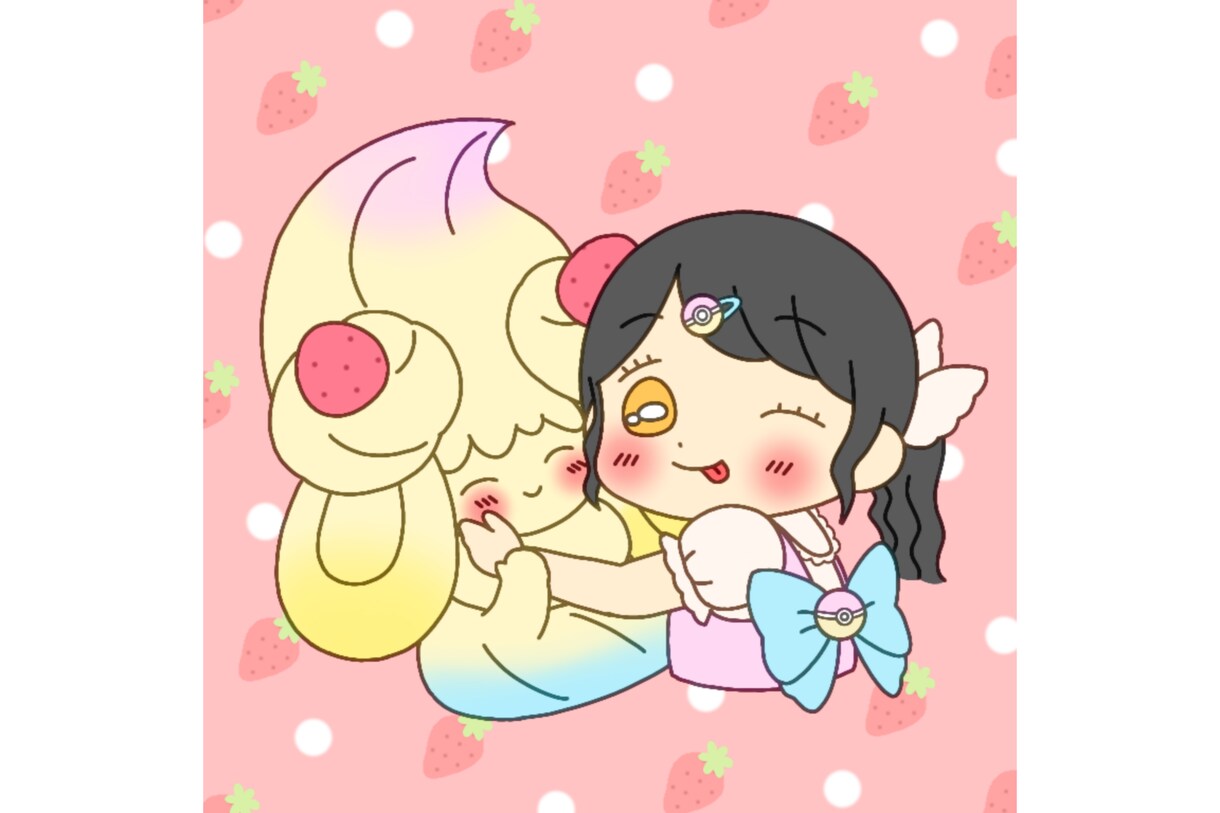 ゆるかわなアイコン描きます 可愛いイラストお届けします(*˘︶˘*)♡ イメージ9