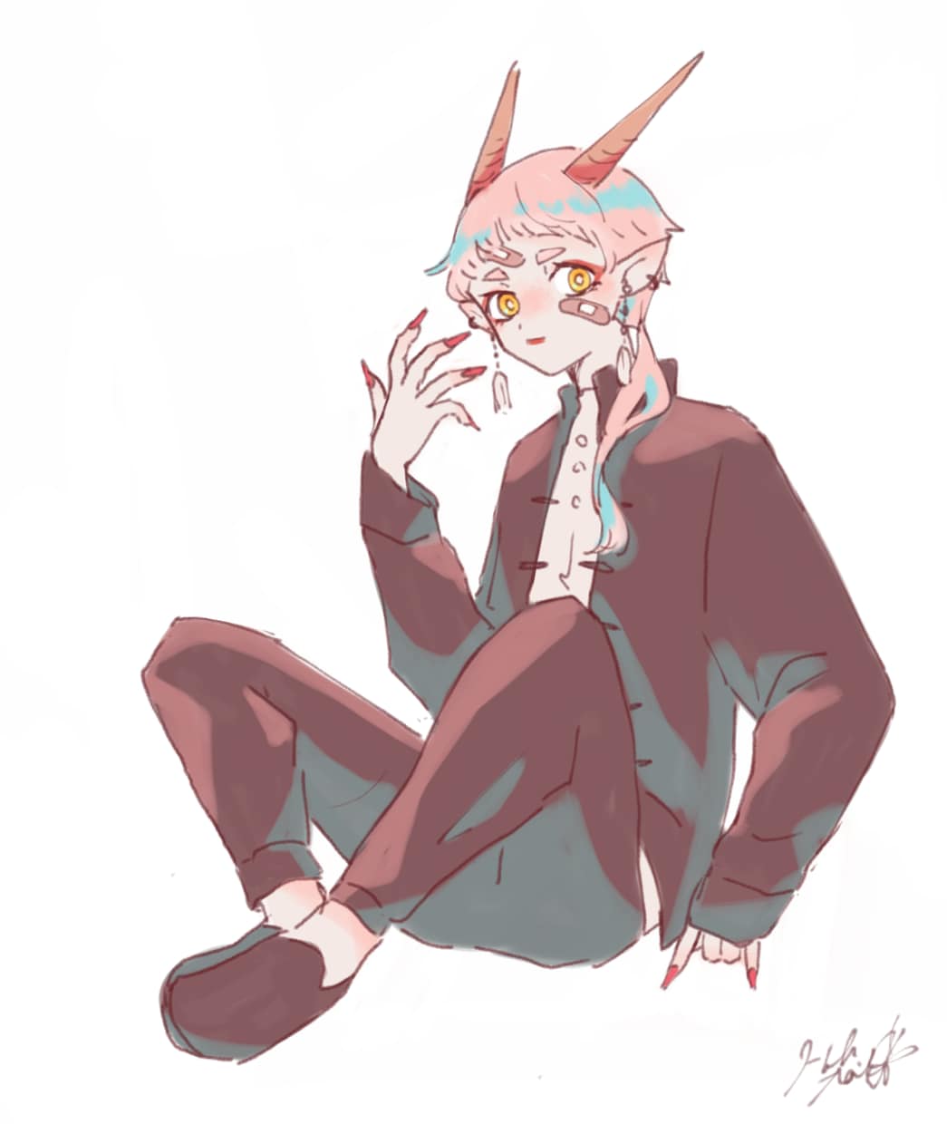 アイコンイラスト制作致します 優しい色味のイラストでアイコンを可愛くしたい方へ イメージ9