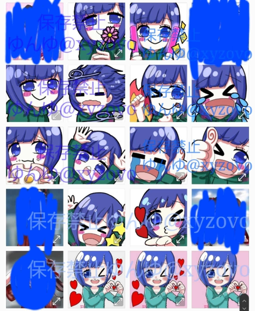 スタンプ・バッジ作成します 4個3000円でお描きします★ イメージ1
