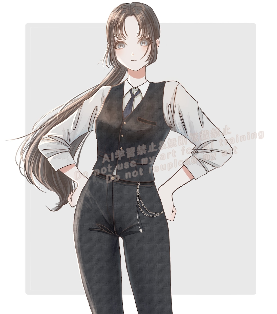 一枚絵を作成致します キャラクターイラスト実績あり！お任せくださいませ イメージ3