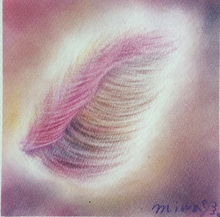 パステルアートで、あなたの光の羽根を描きます 自分らしく輝き、未来へと羽ばたきたい方に イメージ4