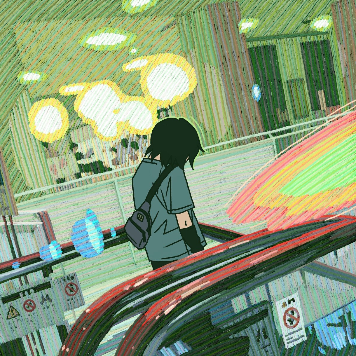 風景に人物が佇む生活感のある絵を描きます 思い出の記録やあなた自身の表現をお手伝いいたします！ イメージ1