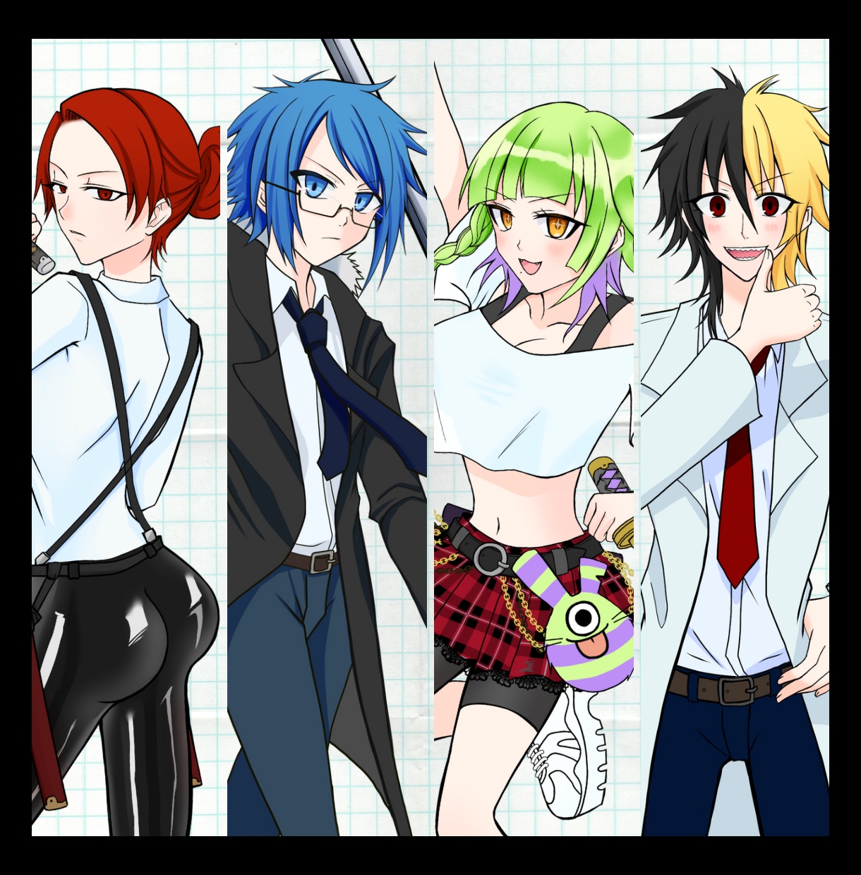 TRPG・Vtuberさんの 立ち絵を制作します COC、YouTube配信、IRIAM等のキャラ立ち絵に イメージ8