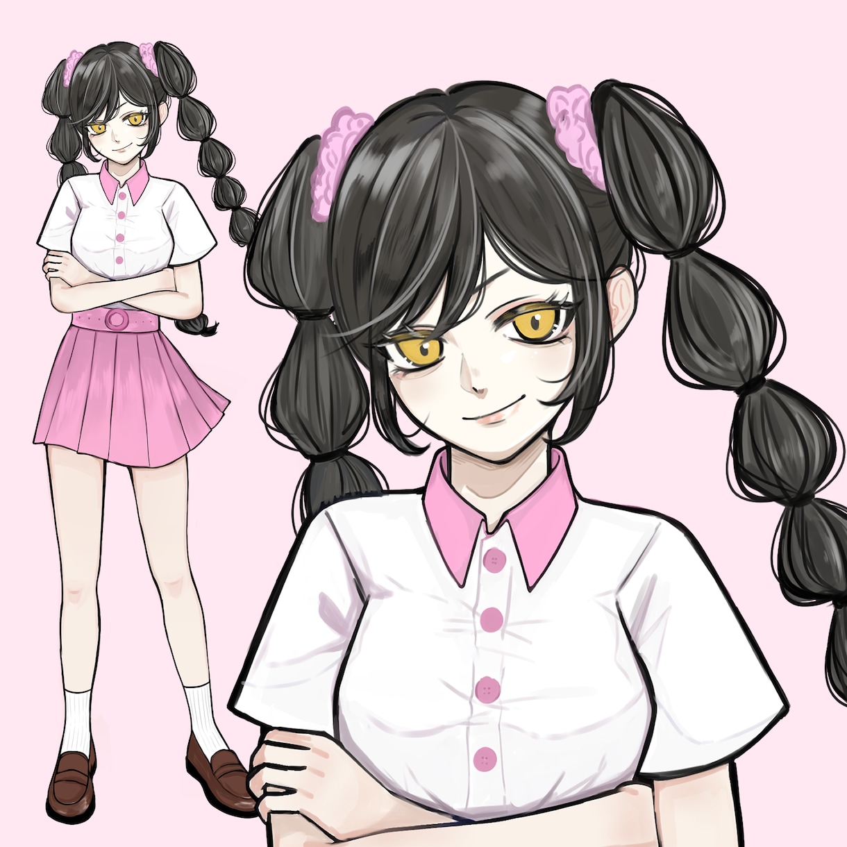 TRPG・ゲーム・配信用の立ち絵を制作します 目を惹く表情と雰囲気で、あなたのうちの子の魅力を形にします！ イメージ2