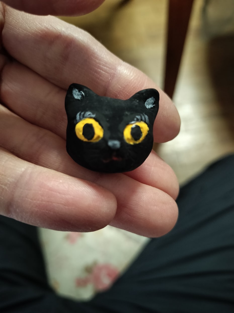 粘土作品作ります アクセサリー、フィギュアなどを基本的に粘土で制作します。 イメージ4
