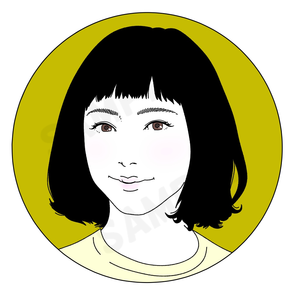 お写真をもとに★映えるモノクロの似顔絵作成致します Twitter、インスタ、LINEのアイコンに★1500円～ イメージ8