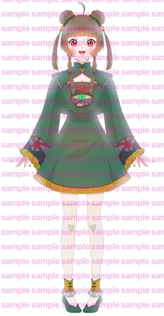 IRIAMバージョン3対応の中華娘を譲渡します 既に出来上がっているので、お取引後すぐに配信可能！ イメージ1